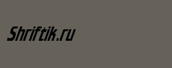 CruiserCondensed Italic 